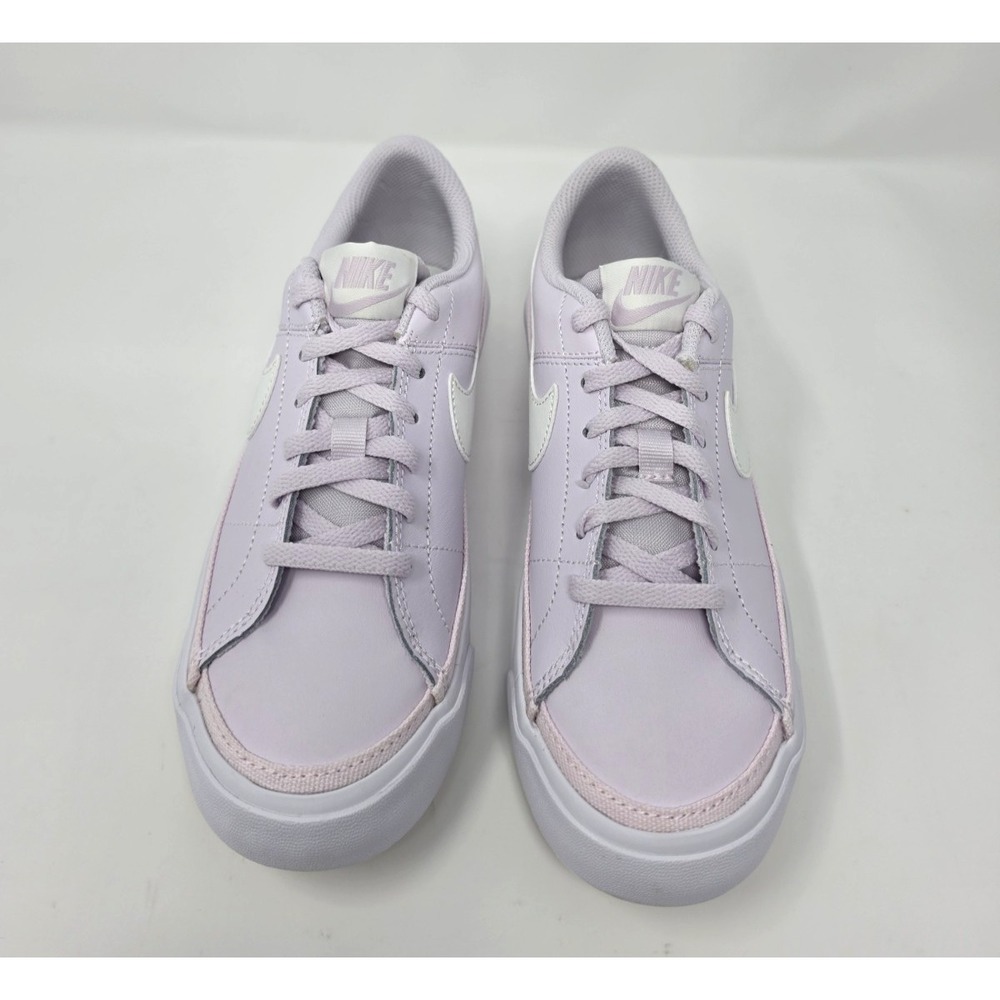 Nike Court Legacy (GS) Light Violet/Sail-White Size 4 Youth Shoe NWB